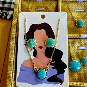 Gold Plated silver 925 set